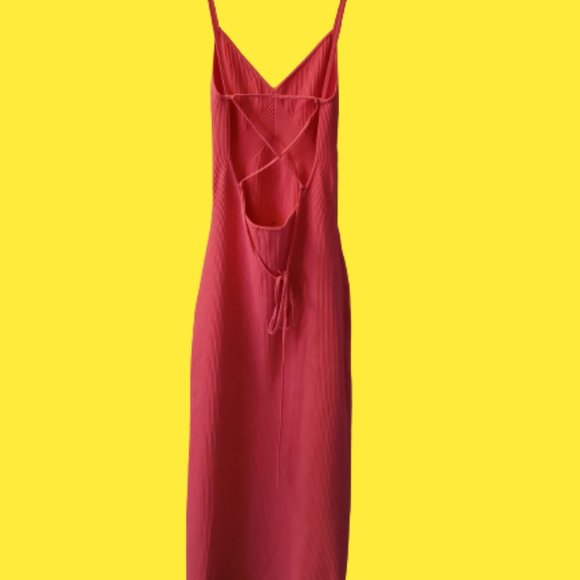 rag & bone Asher backless knitted midi Women's dress Size: XS - Picture 5 of 5